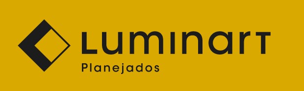 Logo Luminart - @luminartplanejados